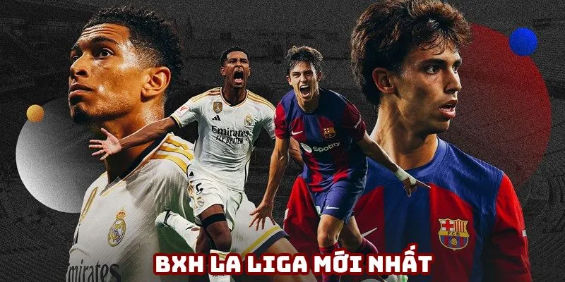 Bảng xếp hạng La Liga mới nhất