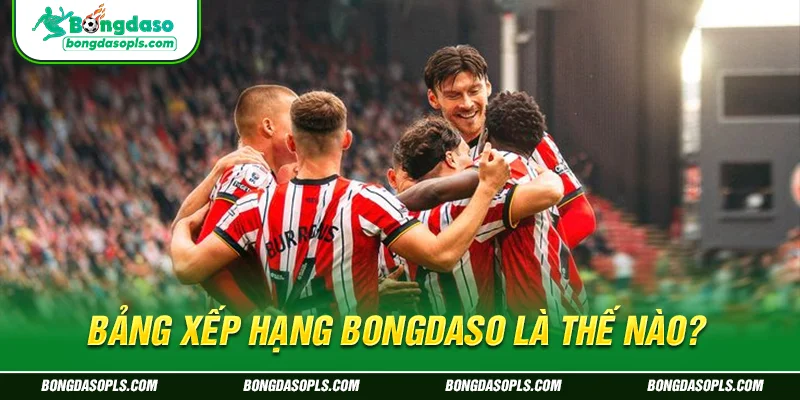 Bảng xếp hạng Bongdaso là thế nào?