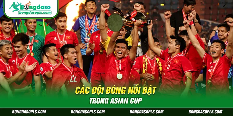 Các đội bóng nổi bật trong Asian Cup