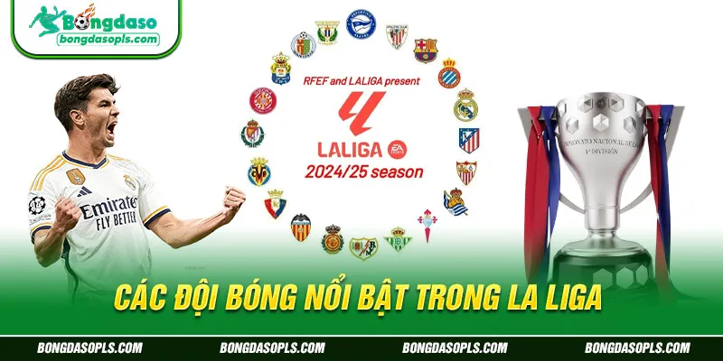 Các đội bóng nổi bật trong La Liga