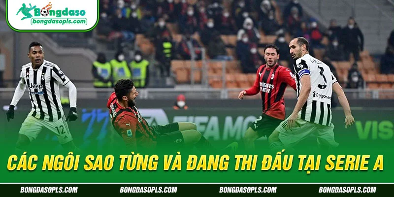 Các ngôi sao từng và đang thi đấu tại Serie A