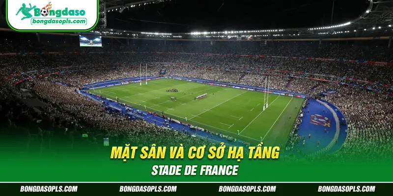 Mặt Sân Và Cơ Sở Hạ Tầng Stade de France