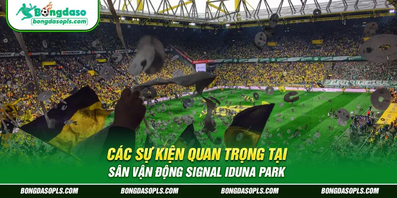 Các Sự Kiện Quan Trọng Tại Sân Vận Động Signal Iduna Park
